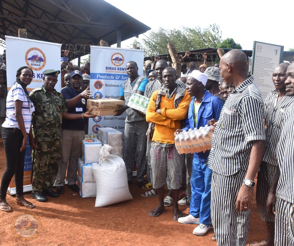 BIMAS Microfinance Visited Embu Main Prison To Share CHRISTMAS Joy And Food